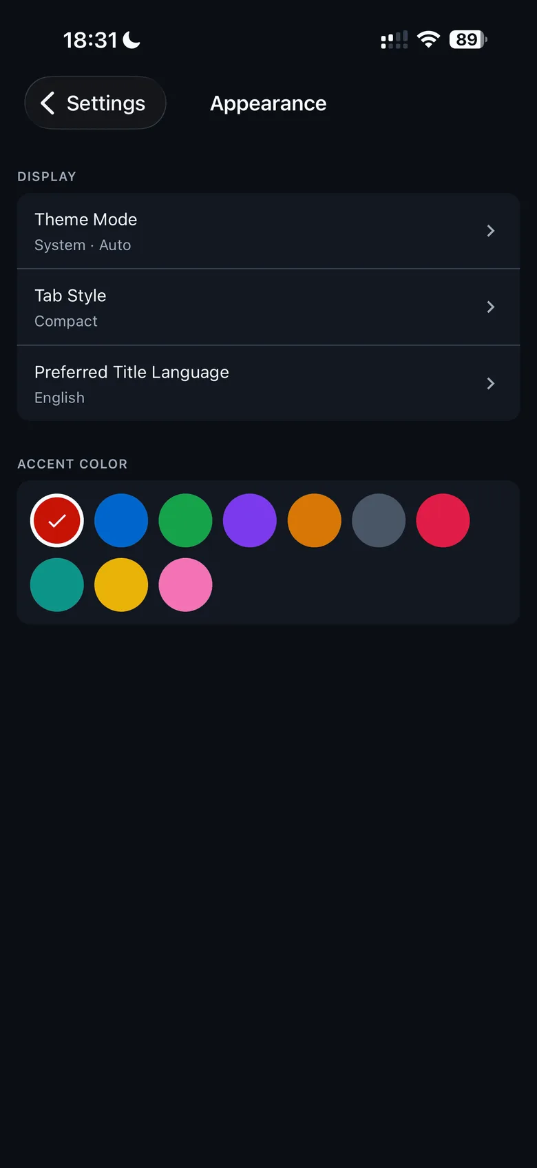 Customize your experience